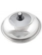 N A Stainless Steel Kitchen Home Cooking Pot Pan Pan Handle Lid 40 cm Diameter - B0848LWSXFL