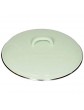 Riess  Classic Household Articles Colour Pastel Lid with Chrome Rim Diameter-22 cm Nile Green - B00CWTLS62A