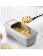 BENHAI Microwave Pasta Cooker with Strainer Heat Resistant Pasta Spaghetti Noodle Cooker Kitchen Tool Random Color - B09ZSVHW85B