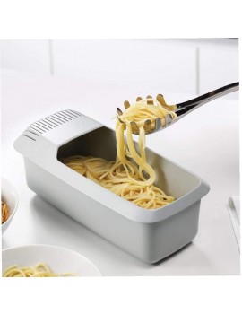 BYFRI 1pc Noodles Pasta Spaghetti Cooker Non-toxic Microwave Pasta Cooking Box Practical Kitchen Spaghetti Supplies Random Color - B08CSHC9B4Z