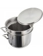 Excelsa Stainless Steel Pasta Pan 6.00 Litres Silver - B00V3J31NAL