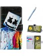 Flip Wallet Phone Case for Asus Zenfone Max ProM1ZB601KL Cover Leather Cartoon Case Clown,URFEDA PU Leather Bookstyle Notebook Case Cover Shockproof Magnetic Flip Wallet Case - B08B8LYGYQI