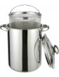 HI 22012 Pasta Asparagus Pot Height 21 cm Stainless Steel with Wire Insert - B00011OX2EC