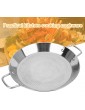 Inner Embossed Stainless Steel Pot Seafood Tray Kitchen Cookware Cooking Tool - B08DM39G3VS