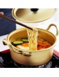 Instant Noodles Pot， Korean Aluminum Pot， Ramen Noodle Stockpot， for Fast Heating for Uniform Heating16cm - B08CBT39TVQ