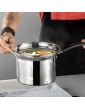 Luxshiny Stainless Steel Pasta Pot Cookware: Noodle Cooking Stockpot with Strainer Basket Pasta Pot Cooker for Frying Steaming 37x22x15cm - B09RZVNPRFX