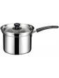 Luxshiny Stainless Steel Pasta Pot Cookware: Noodle Cooking Stockpot with Strainer Basket Pasta Pot Cooker for Frying Steaming 37x22x15cm - B09RZVNPRFX