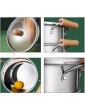 Soup Pot Multipurpose Double‑Ear Pot for Pasta for Porridge for Dumpling - B09LBNG7DGB