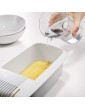TBEONE Microwave Pasta Cooker with Strainer Heat Resistant Pasta Boat Steamer Spaghetti Noodle Cooker - B095P81GQSU