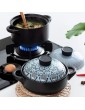 XuYuanjiaShop Household Cookware Ceramic Soup Pot Casserole High Temperature Ceramic with Blue Pattern Cover  Suitable for Ovens and Microwaves Color : B Size : 2.5L28 * 10.9cm - B07Y37ND5FB