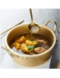 ZHANGZHI Korean Noodle Pot Ramen Pot Aluminum Rapid Noodle Cooker Boiler For Soup Pasta Egg Instant Noodle Fast Cooling For Serving Color : 14cm - B09NMGRSKQZ