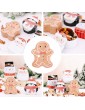 Amosfun Christmas Cookie Box Candy Tin Jar Candy Storage Containers Tinplate Christmas Biscuits Tin Can Gingerbread Man Pattern for Christmas New Year Party Favors - B08J3ZWZTBC