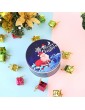Christmas Jar Biscuit Jars Gift Box Round Candy Cookie Jar Set Round Gift Tins Christmas Treats Gift Tins Storage Containers Decorative Box for Christmas Holidays for Pastry Candy 6pcs - B09GJQDR1JG