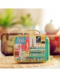Ddfly Mini Metal Empty Tins Vintage Storage Box Case Suitcase Shape Candy Boxes with Handle Rectangle Containers for Tea Coffee,Candy Party Favors,Jewelry,Gifts Colour 2 - B07G2GLCV1K