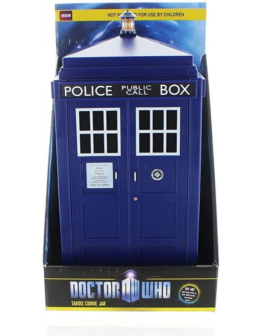 Doctor Who Tardis Lights & Sounds Plastic Cookie Jar DR48 - B000VQZOLSU