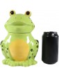 Ebros Whimsical Froggie Croak The Green Spotted Frog Ceramic Cookie Jar Container Figurine 8 Tall Animal Amphibians Toads Frogs Collectible Country Rustic Home Kitchen Party Hosting Accessory - B08P7N1SNBE