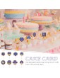 Amosfun 36Pcs EID Theme Design Cake Picks Baking Dessert Decoration Ramadan Supply - B09RXRPS51U