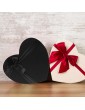 Cabilock Heart Shaped Flower Box Floral Gift Box Valentine Chocolate Candy Box for Arrangements Florist Gift - B09LGZPVWCC