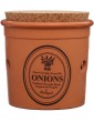 Premier Housewares Porto Onion Canister Orange - B01BQCEKSSB