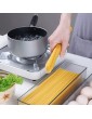 WINIAER Pasta Containers for Pantry 2Pcs Spaghetti Storage Conainer with Lids Noodle Organizer with Measuring Hole Storage for Pasta Flour Sugar and Noodles - B09QHPL3D6C