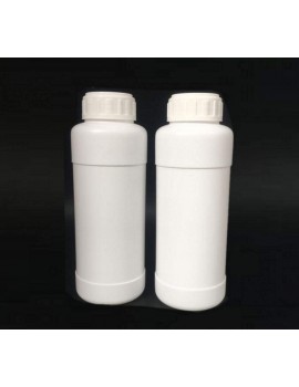 ZHONGJIUYUAN 10PCS Large,500ml Plastic Round Pill Container Bottles-Medicine Tablet Capsule Storage Holder Pill Dispenser Bait Holder Organizer White - B097BFPYDMF