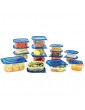 Airtight Food Storage Containers set In Various set Clip Lock Storage Vacuum Tight Kitchen & Pantry Containers 30 - B09S6V4KG6G