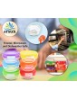 Baby Food Storage Containers Set Freezer Food Pots Weaning Bowls Cubes BPA-Free Glass Mini Boxes 200ml x 6PCS - B07DNC2H5JV