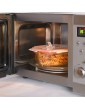 Glass Oven Microwave Safe Food Storage Container Set with Air Vent Lids - B09XF1XFGNG