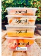 50 X Heavy Duty Clear Plastic Takeaway Food Containers with Lids Reusable Non CFC BPA Free Recyclable Microwave & Freezer Safe 4 Sizes 500ML 650ML 750ML & 1000ML 750ML - B09JWYF485P