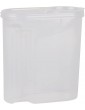 Décor Tellfresh Food Storage Pantry Container | Ideal for Meal Prep | BPA Free | Dishwasher Freezer & Microwave Safe Polypropylene 3L - B004T2Z0FAX