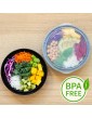 Round Plastic Meal Prep Containers Reusable BPA Free Food Containers with Airtight Lids Microwavable Freezer and Dishwasher Safe Ideal Stackable Salad Bowls [10 Pack 28 oz - B07VF6LYJNY