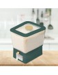 Gucf Rice Dispenser Rice Container | 11L Rice Storage Container Cereal Container,Sealed Grain Dispenser Rice Container Kitchen Rice Storage Box Food Storage Containers For Home And Kitchen - B0B1DLN35ZM