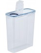 Lock & Lock HPL714F Rectangular Storage Container with Flip Top Lid Clear Blue 4.3 L - B002GZZGS8Z