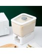 Ranana Rice Dispenser Rice Container | 11L Rice Storage Container Cereal Container | Sealed Grain Dispenser Rice Container Kitchen Rice Storage Box Food Storage Containers For Home And Kitchen - B0B1W1717RP