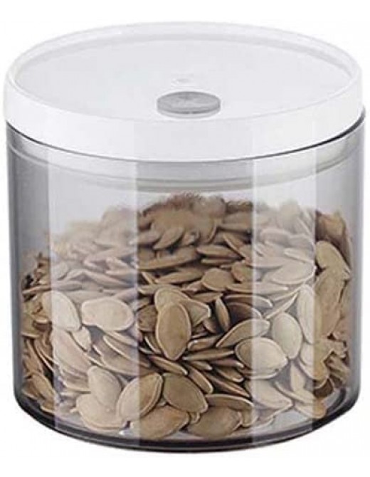 Tank Case Food Container Household Cereal Holder Dry Flour Sealed Can Grain Storage Box Food Container Dry Food Storage ContainerRound 600ml - B09K7JFSBYB