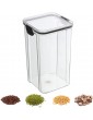 通用 Sealed Storage Tank,BPA Free Cereal Containers with Easy Lock Lids | Transparent Tank Rice Storage Barrel Household Food Container - B0B1N22DK8H