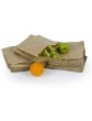 100 X 6" Small Brown Paper Bags Brown Kraft Bag Food Bag Takeaway GreaseProof Paper Bags - B07ZXWYCQ2B