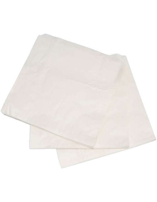 1000 x Food Grade Greaseproof Paper White Bag. 8.5 x 8.5 - B01EVJV6H6V
