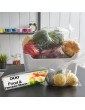 1500 Food and Freezer Bags Plastic Bags on Roll Sandwich Fruit Packed Fridge Freezing Storage Bags Clear Multi Use Food Storage Bags Storage Pouches Fresh Lunch Bags On Roll Used Standard Strength - B09WRTXF5TX