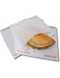 EPOSGEAR® 8 x 8 White Thank You Greaseproof Paper Bags Ideal for Cakes Pastries Sandwiches etc 1000 - B0069ODFC6Z