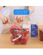 Hggzeg Food Storage Freezer Bags Reusable Zip lock Seal Bags Clear Stand-up Sandwich Bags for Snack Fruit Picnic and Travel 50 Pack - B095GT2D2DN