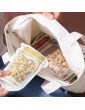 i-QiQi 12 Pieces Reusable Food Storage Bags Mason Jar Zipper Bags Sandwich Bag,Airtight Seal Food Storage Bags Snack Saver Container Leak-Proof Zip-Lock Bag. Yellow-S - B09QM2DYMCH