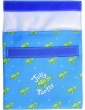 Jolly Turtle Reusable Sandwich Bag Eco-friendly plastic-free cotton canvas and silicone washable & easy to clean perfect for snacks no mess - B08JCFK851K