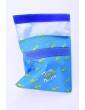 Jolly Turtle Reusable Sandwich Bag Eco-friendly plastic-free cotton canvas and silicone washable & easy to clean perfect for snacks no mess - B08JCFK851K