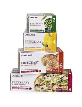 Lakeland Freezeasy Food Freezer Bags Gusseted 41 x 51cm Pack of 50 - B00BNCXYDEL