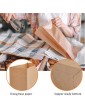 NA 100 PCS Brown Paper Bags,100% Kraft Food Paper Bags Small Food Packaging Bags Brown Paper Carrier Bags,for Sandwiches Candy Birthday Party Supplier Wedding Biscuit-17.2x8.8x5.5 cm - B08ZKL2J58L