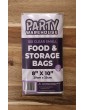 Party Warehouse 100 Clear Small Food Storage and Freezer Bags 8X10 20cm X 25cm Great for Sandwiches Snacks Food Storage and Kitchen Organisation Disposable Poly Bags - B09J653DK1M