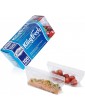 Plastic Zip Grip ‘n Seal Food Storage Bags ~ Resealable Snack Size Bags 16 x 8.3 cm 6.5 x 3.3~ Slider Freezer Bags ~ Great for Food Sandwiches Organization & More. - B08CDXW5WZJ