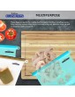 Reusable Silicone Food Storage Bags [7 Set] | [4 x 1000ml + 2 x 1500ml + Bonus Bag Rack Holder] | Freezer Microwave & Dishwasher Safe | for Soups Sandwiches + More | by Kitchen Elements - B081M6GK84G
