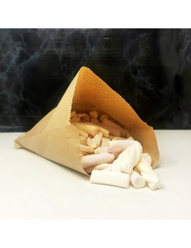 We Can Source It Ltd 7" x 7" Paper Bags Brown Kraft for Sweets Food Sandwiches Grocery Gift 100 Bags - B094XBNM4ZI